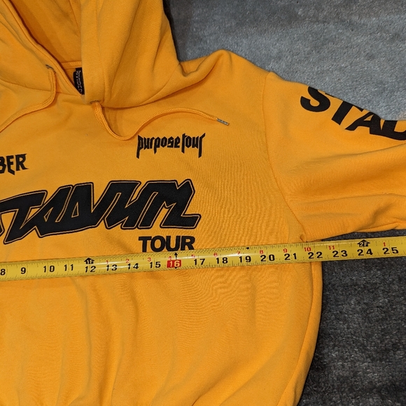 Justin Bieber Stadium Tour Hoodie  Women's SZ Large - Picture 8 of 10